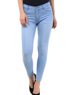 India Desire : Buy 1 Get 1 Free Light Blue Denim Jeans At Rs 659 From Limeroad